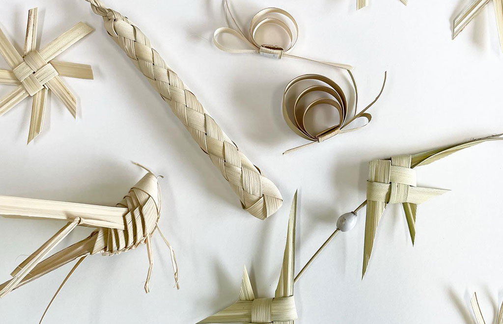 くじゃん草編み